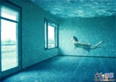 简单合成唯美的水底世界