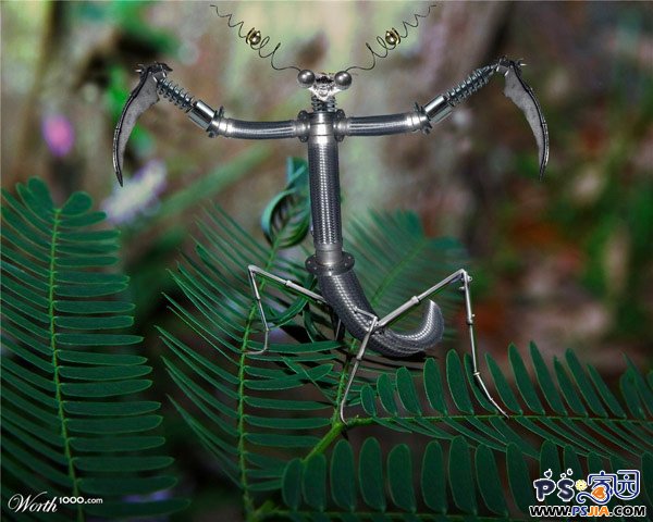 ps移花接木大法: 26个出色的动物机器人(2)_P