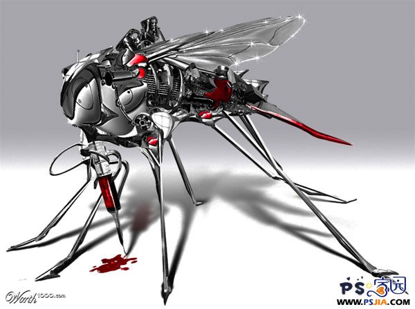 ps移花接木大法: 26个出色的动物机器人_PS家