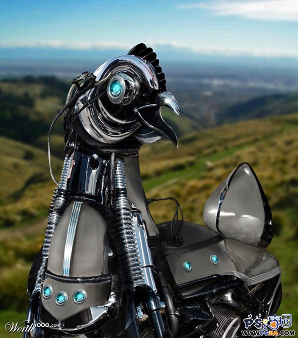 ps移花接木大法: 26个出色的动物机器人