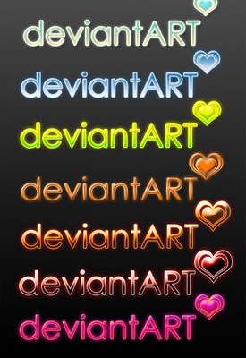 发光字体样式_PS家园网