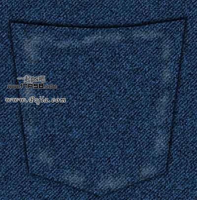 巧用滤镜和图层样式打造逼真牛仔裤口袋(3)_P