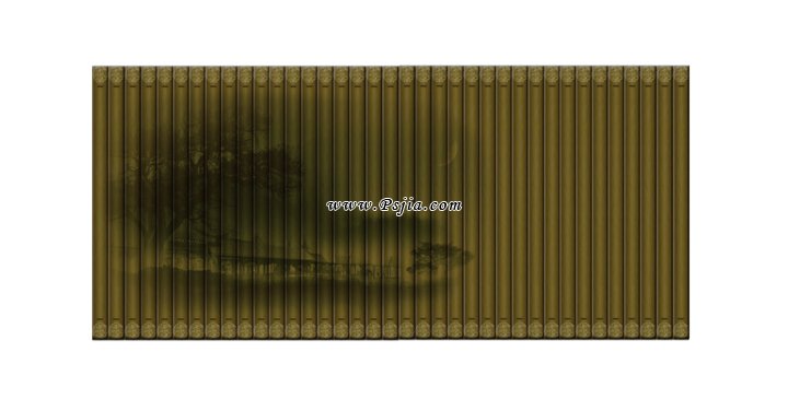 PS简易制作古朴竹简_PS家园网