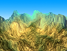 滤镜打造个性梦幻山峰