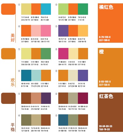 经典配色表_PS家园网