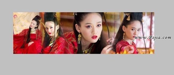 陈乔恩东方不败真人签名图制作_PS家园网