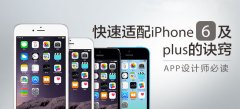 APP设计师必读,快速适配iPhone6及Plus的诀窍