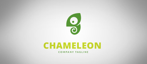 蜥蜴变色龙logo设计欣赏(4)_PS家园网