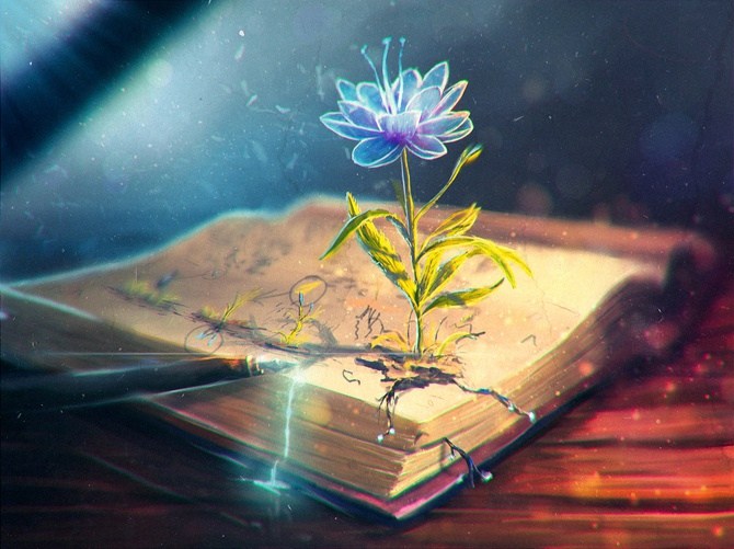 美丽与心灵手绘插画设计欣赏 美丽与心灵手绘插画设计欣赏