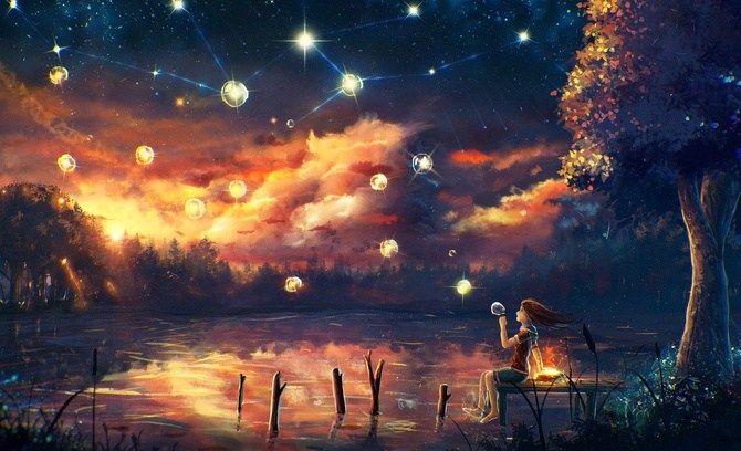 美丽与心灵手绘插画设计欣赏 美丽与心灵手绘插画设计欣赏