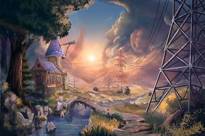 美丽与心灵手绘插画设计欣赏 美丽与心灵手绘插画设计欣赏