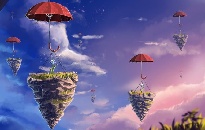 美丽与心灵手绘插画设计欣赏 美丽与心灵手绘插画设计欣赏