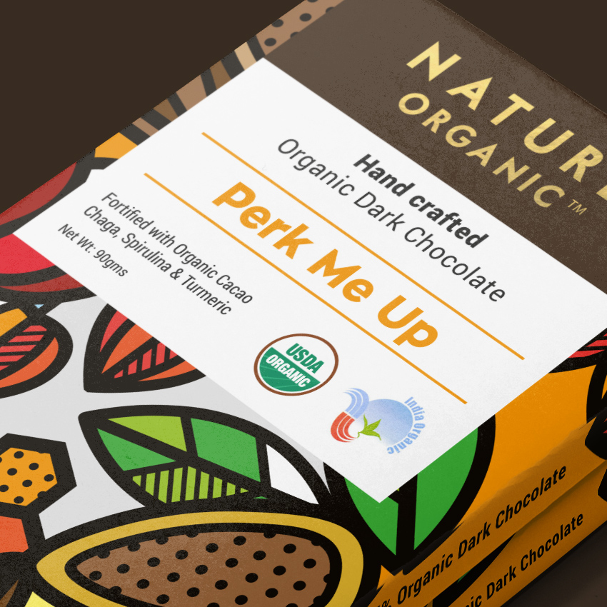 Nature Organic手工巧克力包装设计