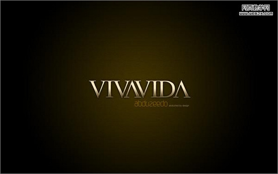 Photoshop图层样式快速创建金属文字特效 Photoshop图层样式快速创建金属文字特效