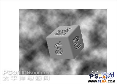 Photoshop教程:创建燃烧的魔幻陨石特效_中国教程网