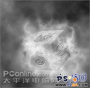 Photoshop教程:创建燃烧的魔幻陨石特效_中国教程网