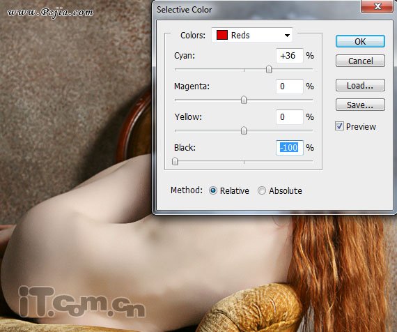 Photoshop合成一只性感漂亮的花妖