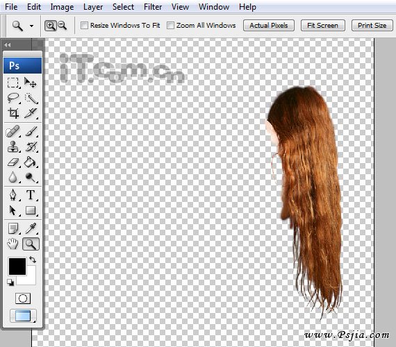 Photoshop合成一只性感漂亮的花妖