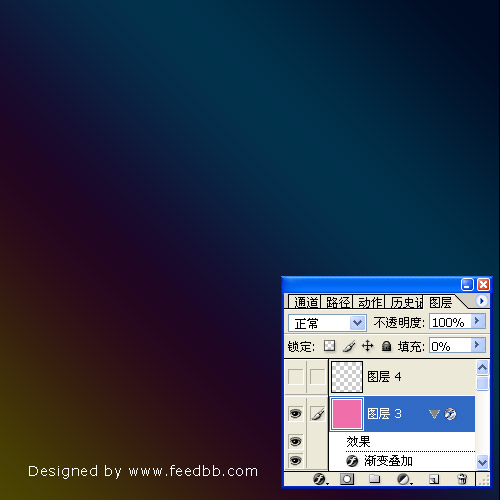 用Photoshop制作绚丽的数字散景效果