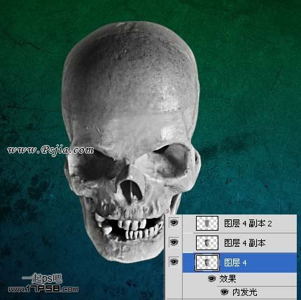 Photoshop制作海盗的徽号图案