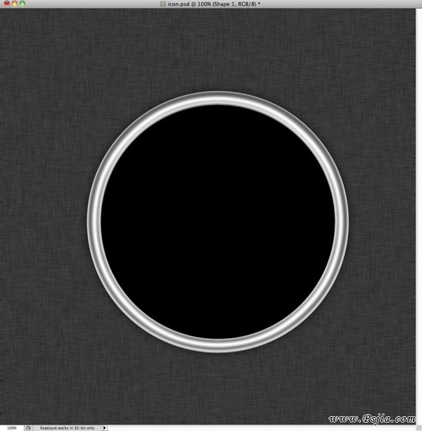 Photoshop制作一个Mac风格的雷达