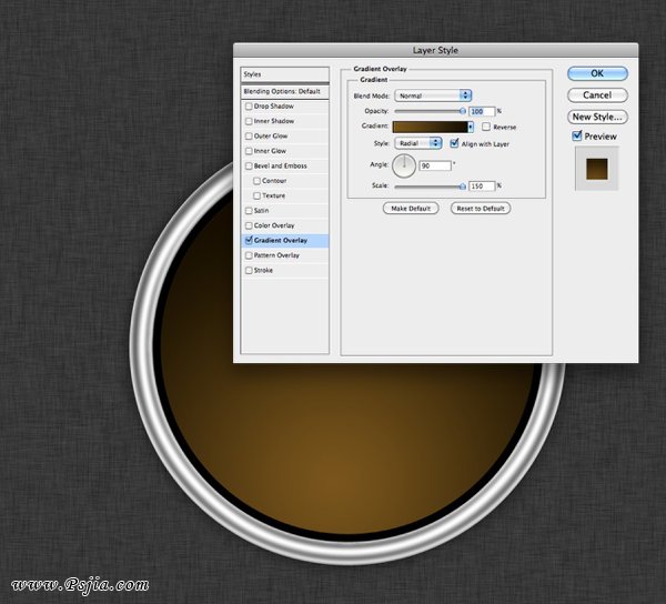 Photoshop制作一个Mac风格的雷达