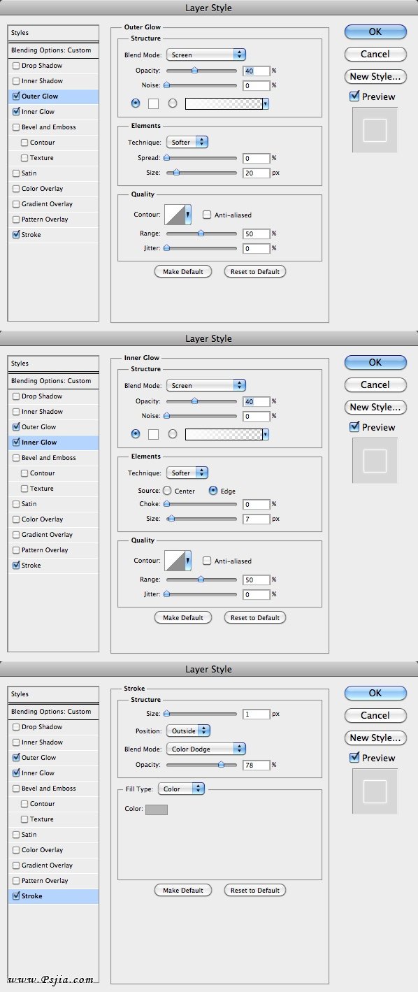 Photoshop制作一个Mac风格的雷达
