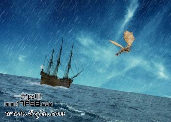 飞龙 中世纪 神话 ps教程