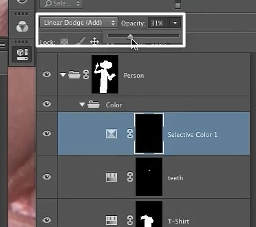 线性减淡混合模式
