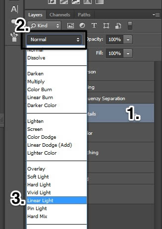线性光混合模式