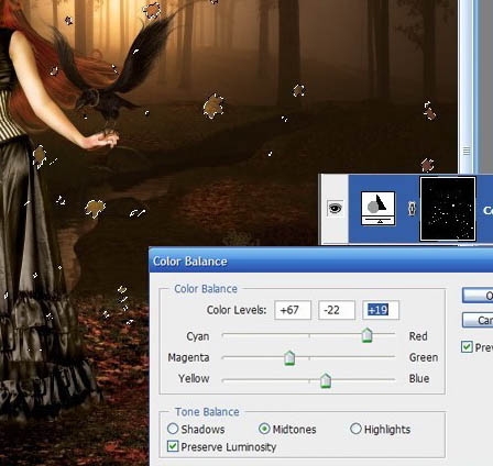 PS合成黑夜恐怖森林中的女巫照片