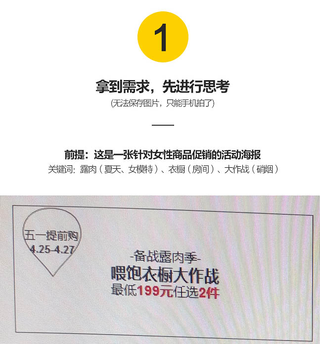 Photoshop制作女性商品促销海报图片设计教程