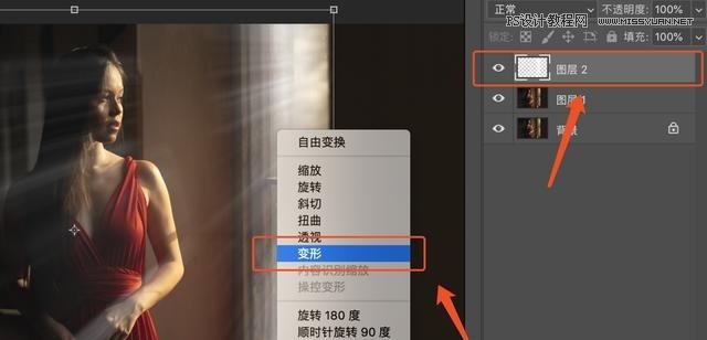 自然光线：用PS给室内人像添加透射光,PS教程,PS家园网
