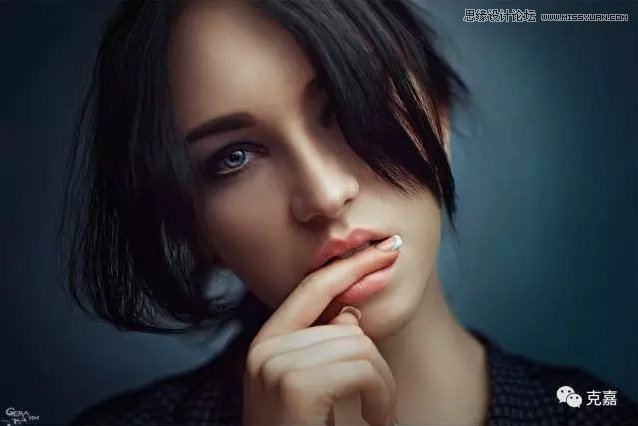 Photoshop给俄罗斯美女人像增加质感肤色,PS教程,PS家园网