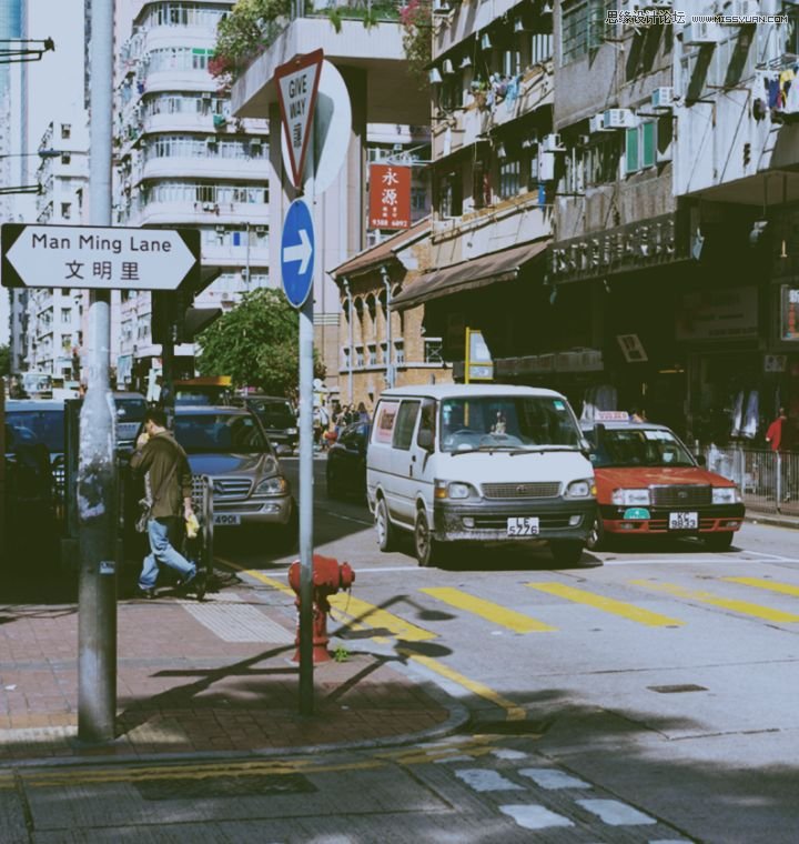 Photoshop调出人像照片复古胶片艺术效果,PS教程,PS家园网