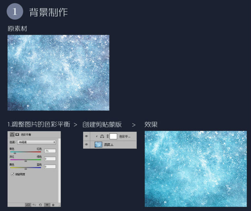 冰冻文字：用PS制作冬季主题艺术字设计,PS教程,PS家园网