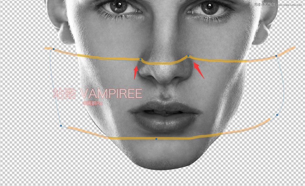 Photoshop制作创意的人像切片效果,PS教程,PS家园网
