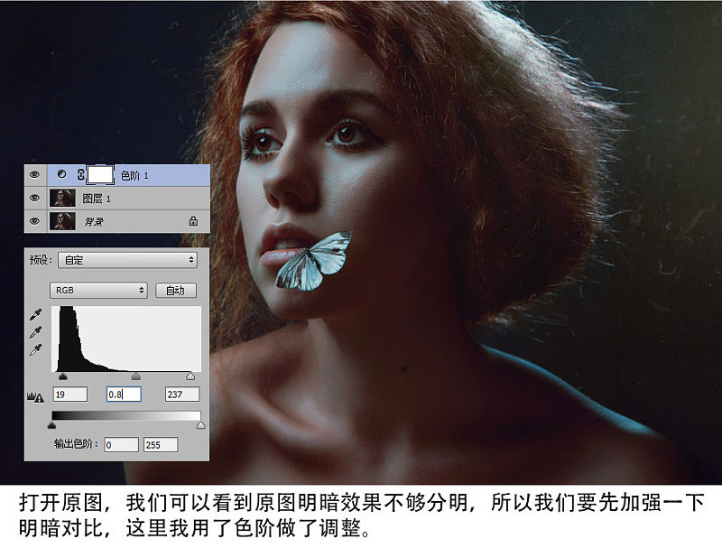 Photoshop给人像照片添加渐变逆光效果,PS教程,PS家园网