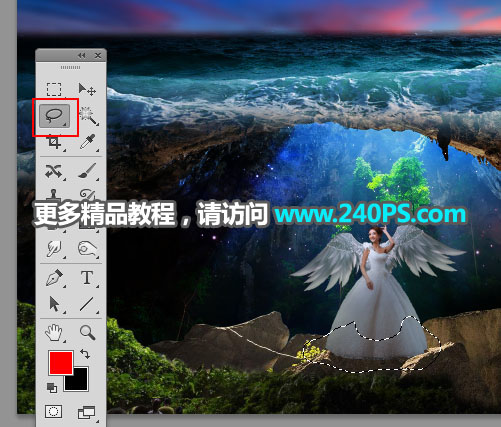 Photoshop合成创意主题风格的海底另类世界,PS教程,PS家园网