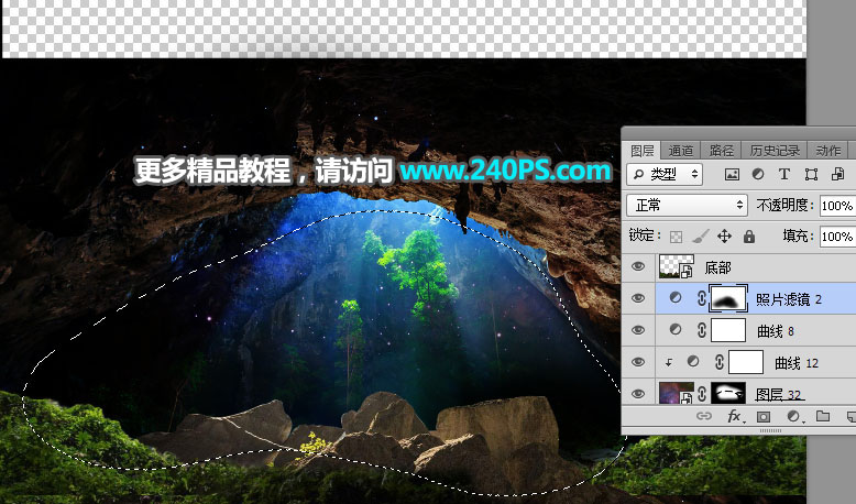 Photoshop合成创意主题风格的海底另类世界,PS教程,PS家园网