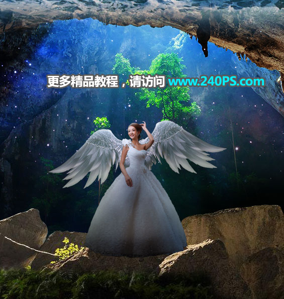 Photoshop合成创意主题风格的海底另类世界,PS教程,PS家园网