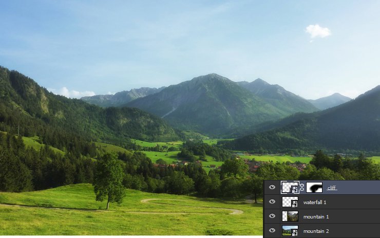 Photoshop合成梦幻的仙境场景效果,PS教程,PS家园网