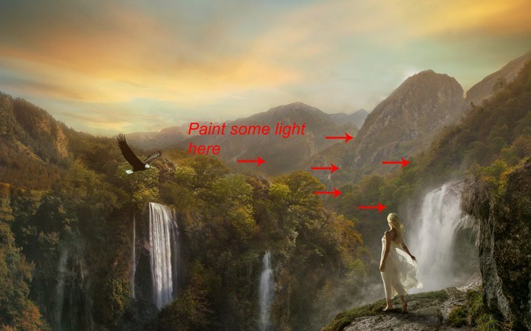 Photoshop合成梦幻的仙境场景效果,PS教程,PS家园网