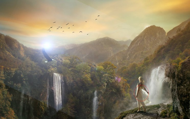 Photoshop合成梦幻的仙境场景效果,PS教程,PS家园网