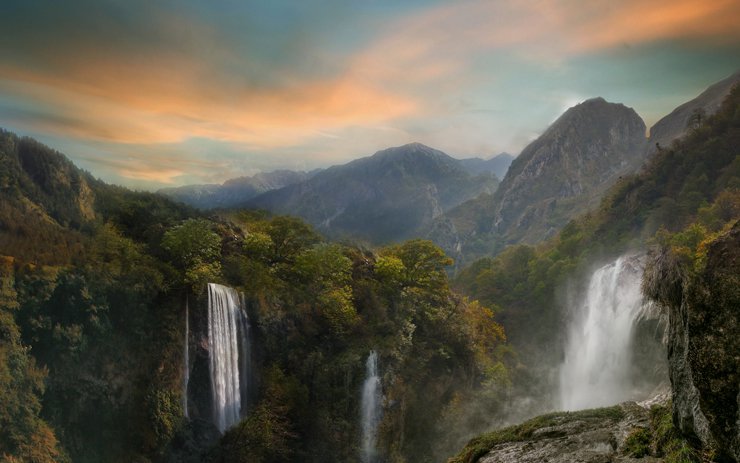 Photoshop合成梦幻的仙境场景效果,PS教程,PS家园网