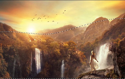 Photoshop合成梦幻的仙境场景效果,PS教程,PS家园网