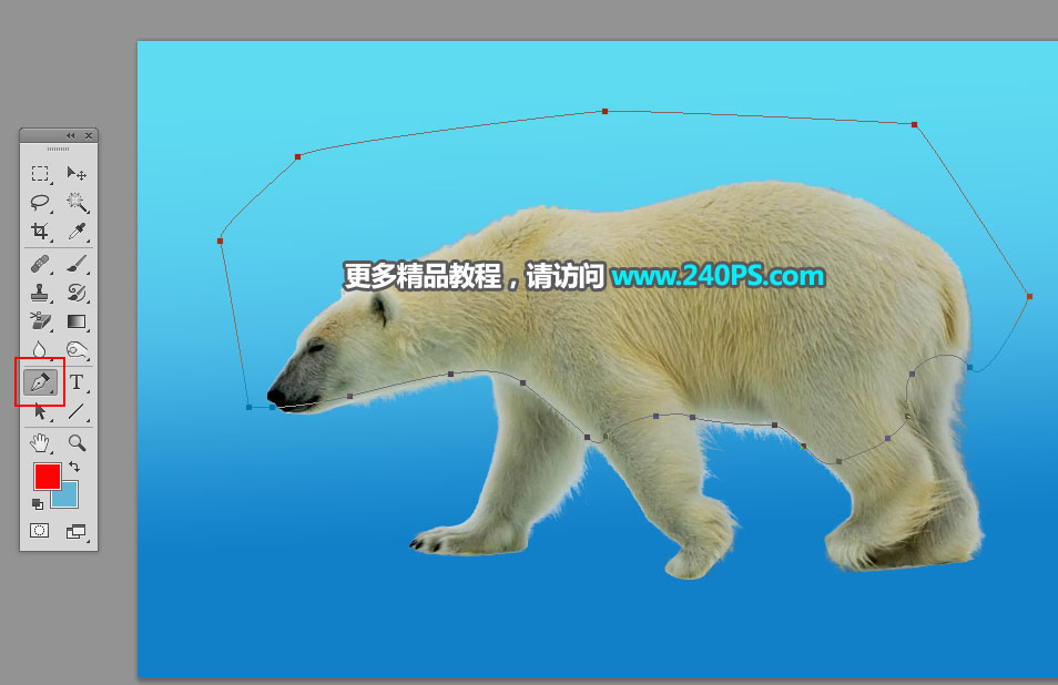Photoshop合成动物和风景二次曝光效果,PS教程,PS家园网