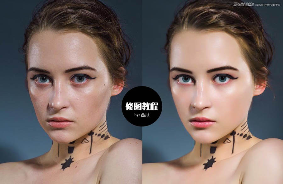 Photoshop详细解析人像后期精修技巧,PS教程,PS家园网