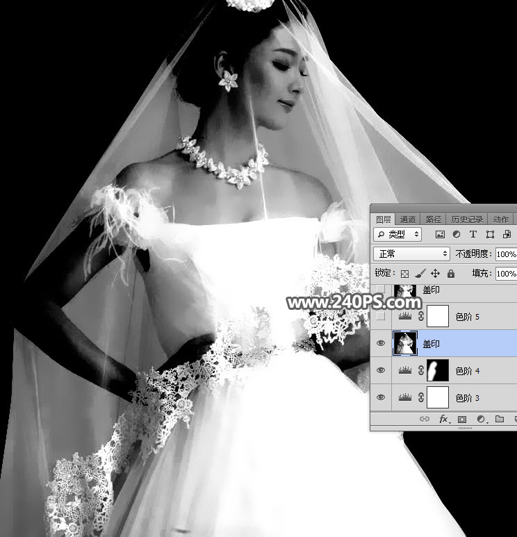 抠婚纱蒙版_蒙版抠(2)
