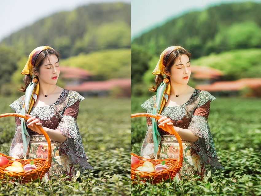 Photoshop调出田园照片唯美手绘油画效果,PS教程,PS家园网